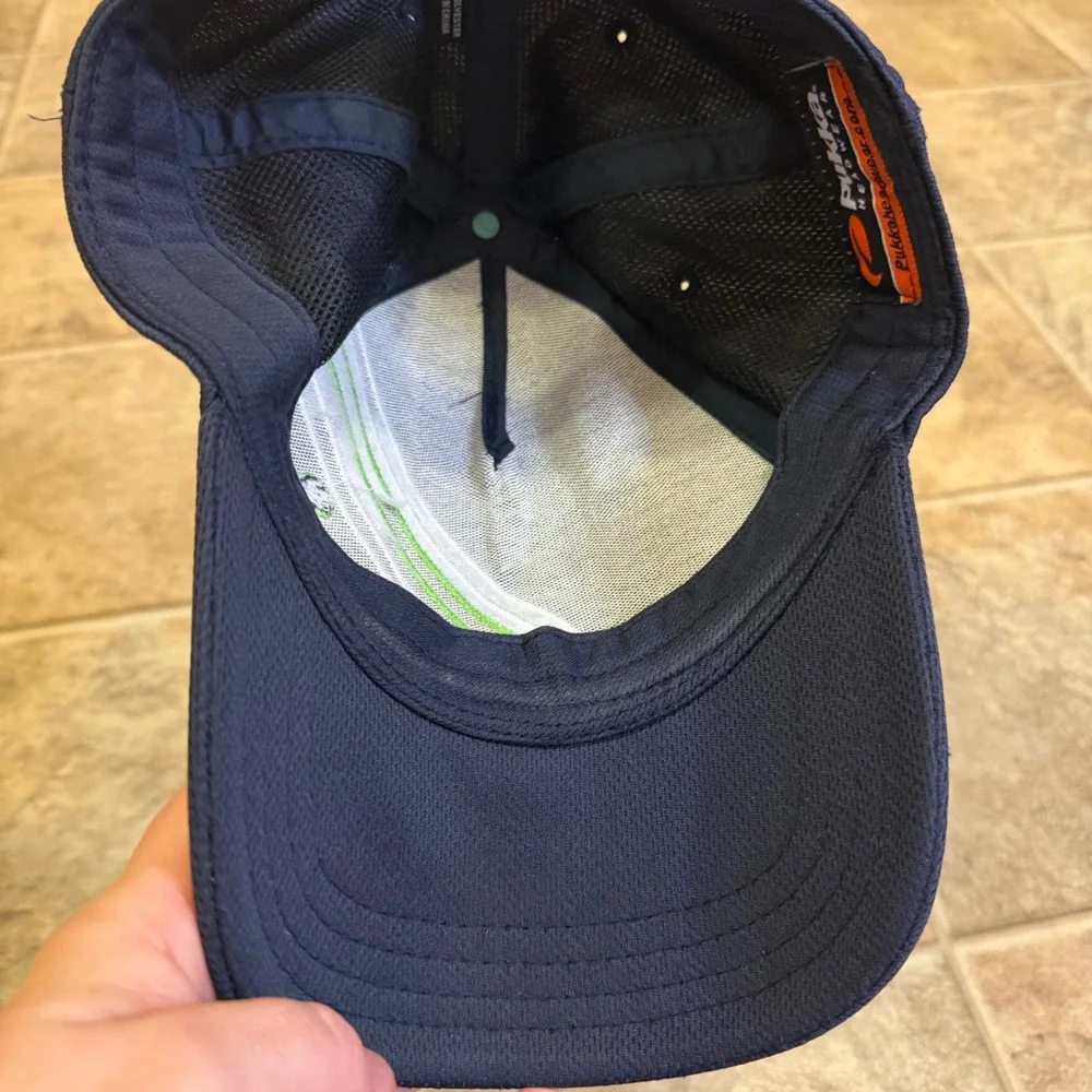 Pukka Headwear Pinehurst Golf Hat Navy Blue Racing Stripes Adjustable Cap‎ - Picture 10 of 11